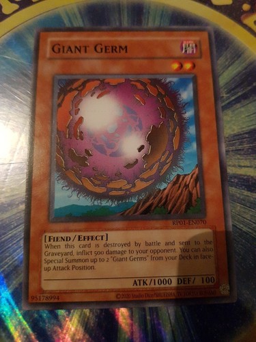 Yugioh giant germ - yugioh, nm