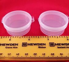 15ml Kunststoff Angeln/Farbe/Basteln Stark Behälter/Glas/Topf/Wanne Klappbar 20,30,40,50