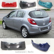 STOßSTANGE HINTEN LACKIERT IN WUNSCHFARBE NEU für Opel Corsa D 5-Türer 