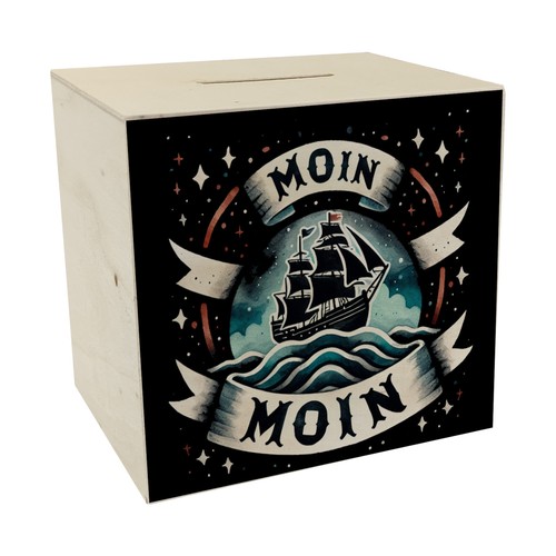 Segelschiff moin - moin, spardose