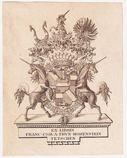 Exlibris Franz von Thun u