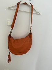 Ledertasche Tasche Leder Umhängetasche orange