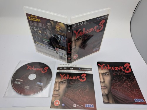 Sega playstation yakuza - 3, 3