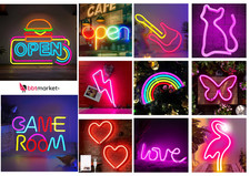 Neon LED Schild Wandlicht Deko
