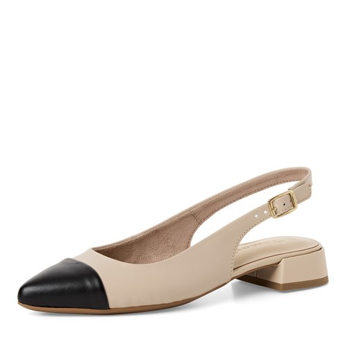 Tamaris pumps sling - tamaris, ivory