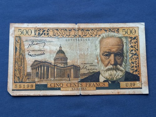 Frankreich 1954 500 francs - frankreich,