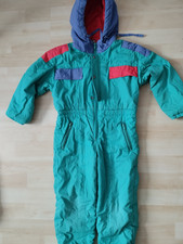 Schneeanzug grün mit Kapuze