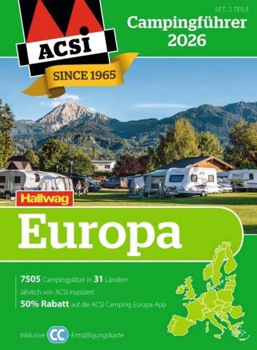 Acsi campingführer europa - acsi,