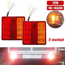 2x 22LED Anhänger Rücklicht