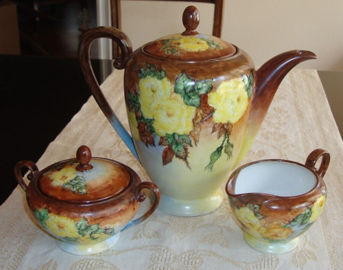 Hand painted bavaria tea - painted,