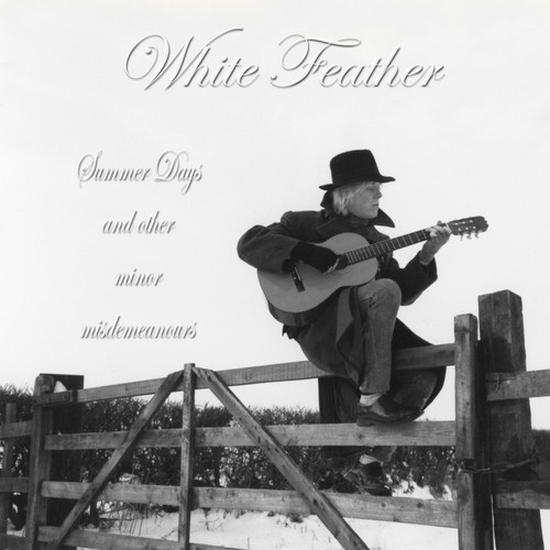 White feather summer - feather,