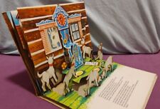 MUTTI, BITTE ERZÄHLE - DDR KULISSEN POPUP BILDER BUCH -  KUBASTA 1970 - VINTAGE 