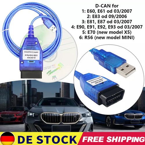 Für bmw inpa ediabas - bmw, k+dcan