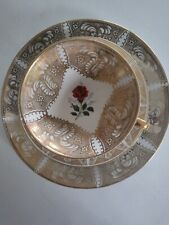 Wunderschöne Sammeltasse Sammelgedeck Bareuther Waldsassen. Rosenmotiv gold
