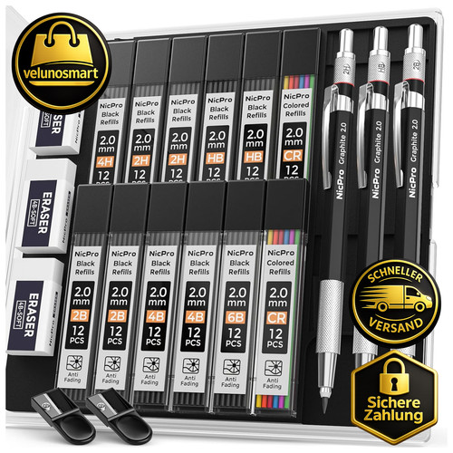 Druckbleistift set mm - 2,