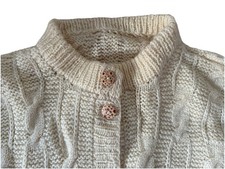 Strickjacke Zopfmuster ca. Gr