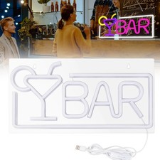 USB Bar Neon Schild Neon Licht