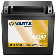 VARTA AUX14 Batterie 513106020 12V 13Ah AGM A2115410001 513 106 020 61217586977