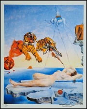 SALVADOR DALI * Dream caused...* 50 x 40 cm*signed lithograph*limited # 201/1000