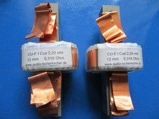 2 Stück Audio-Tschentscher I-Kern Folienbandspule 2,20mH,  0,316 Ohm, CFC 18