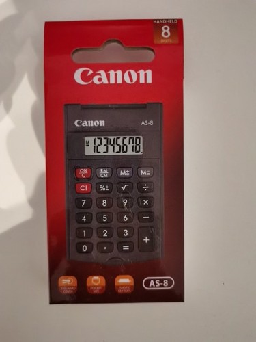 Canon taschenrechner - canon, as-8