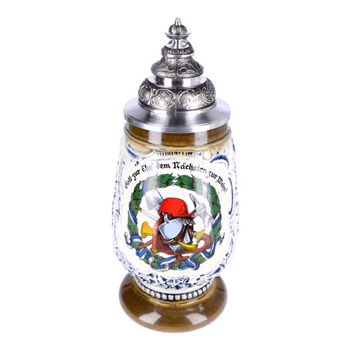 Bierkrug motivkrug feuerwehr - bierkrug, "feuerwehr"