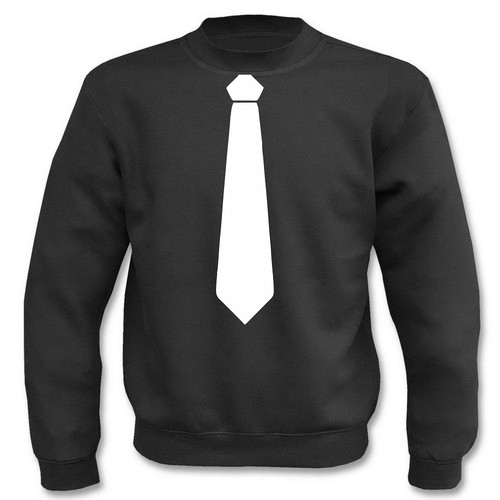 Pullover krawatte anzug - l,