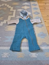 Wollwalkanzug Gr 62/68 von BUBBLE KIDS