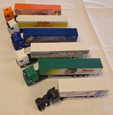 6 Mini LKW Trucks Sammeltrucks