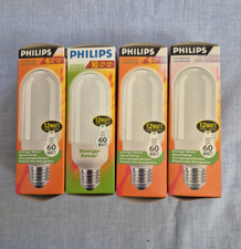 1von4 Philips Exterieur outdoor  E27 12W=60W  ESL Energiesparlampe ähn SL16