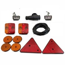17216/ 7 polig PKW Anhänger Rückleuchten Beleuchtungsset Set  Ersatzteilset