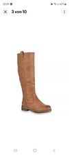 Damen Winterstiefel Stiefel Boots Schuhe braun/ Cognac