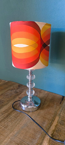 Retro tischlampe abstrakt - retro,