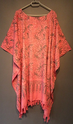 Kaftan tunika lang - rosa, pink