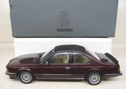 Autoart bmw 635csi dealer - 1:18,