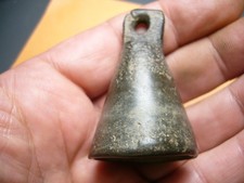 Römische Kaiserzeit: Bronze-Glocke 47 mm hoch 74,18 g PATINA!  (PP781)