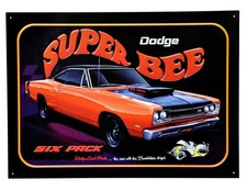 Dodge Super Bee Schild 30 x 40