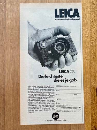 Leica die leichteste - leica, leichteste,