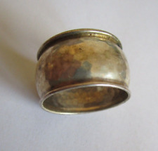 Silberner 835 Ring als Halstuchhalter aus Nachlass eines Seekadetten