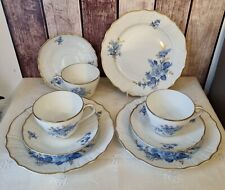 Hutschenreuther Form Dresden Chateau Bleu  3x Kaffeegedecke