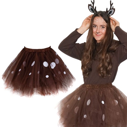Tutu reh braun weiß - reh,