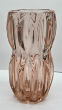 Czech art glass vase - glass,