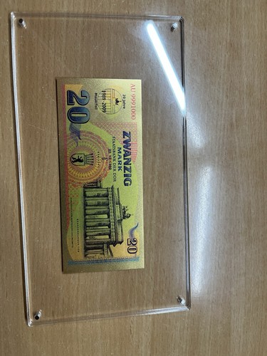 Goldbanknote mark ddr - goldbanknote, 20