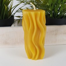 Bienenwachskerze Stumpenkerze