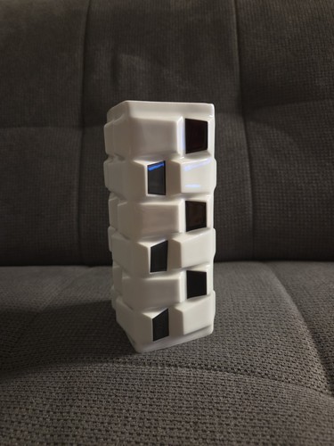 Vintage art porzellan vase - op-art,