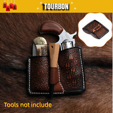 Tourbon Leder Revolver Gürtel