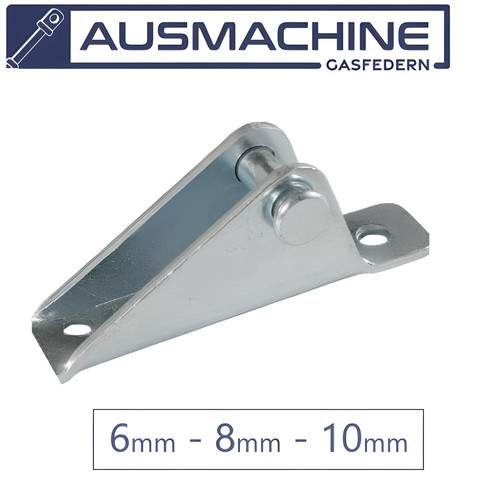 Lagerschuh 6mm 8mm - , bolzen