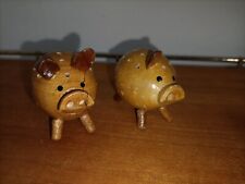 2 Zahnstocher Spender , Schweine