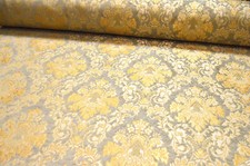Möbelstoff Bezugsstoff Polsterstoff Meterware Stof Jacquard Ornament Barock Rank