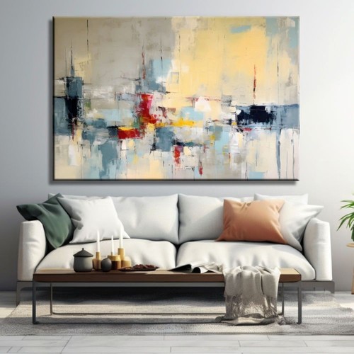 Abstrakt gemälde modern - abstrakt,